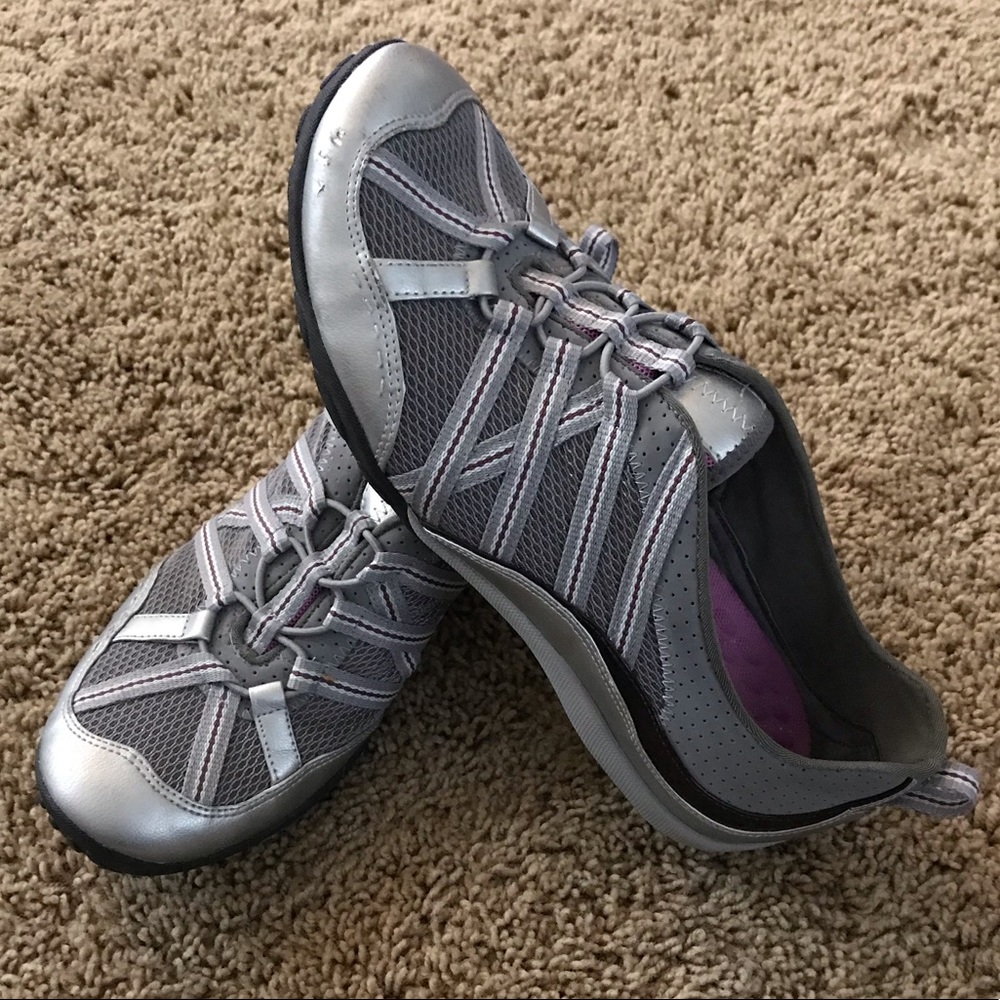 Grey Slip-On Shoes